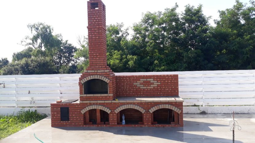  - gratare de gradina din caramida