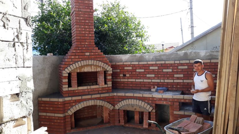  - gratare de gradina din caramida