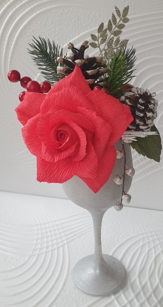  - Crepe paper flowers