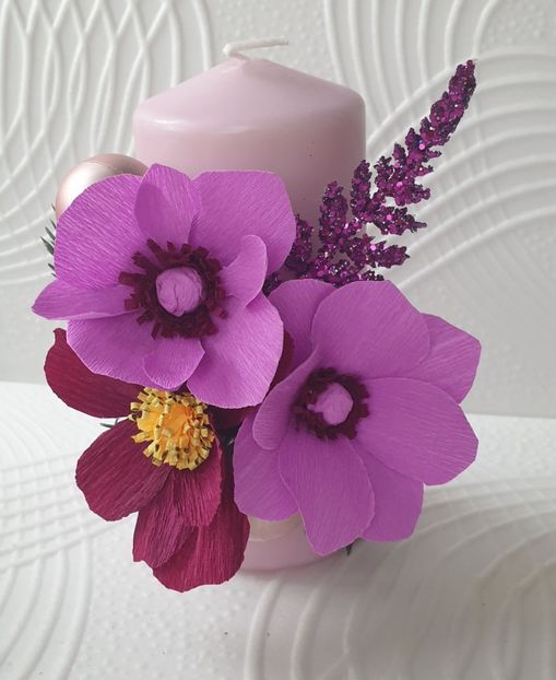  - Crepe paper flowers