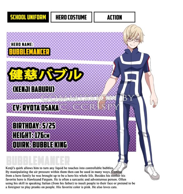 bnha casual commission instagram - drawings 2