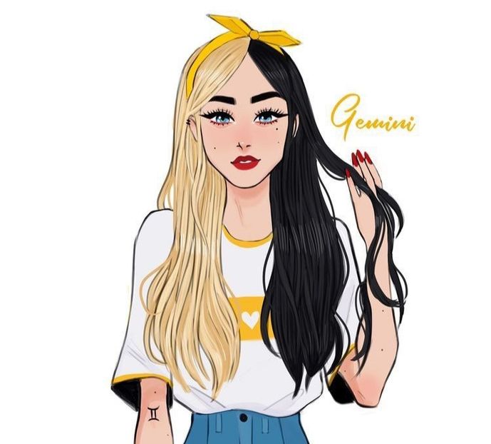 Zodiac Gemini -  Zodia Gemeni ♊ - - 5 - Konnichiwa