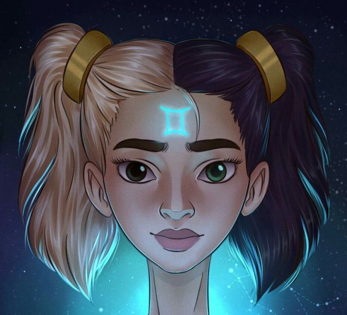 ♊ Zodiac Gemeni - Zodia Gemeni - - B - Konnichiwa