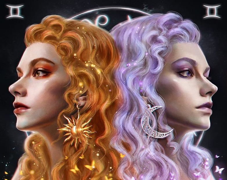 Zodiac Gemeni - Zodia Gemeni - ♊ - - B - Konnichiwa