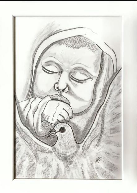 Liniște - Desene grafice în creion