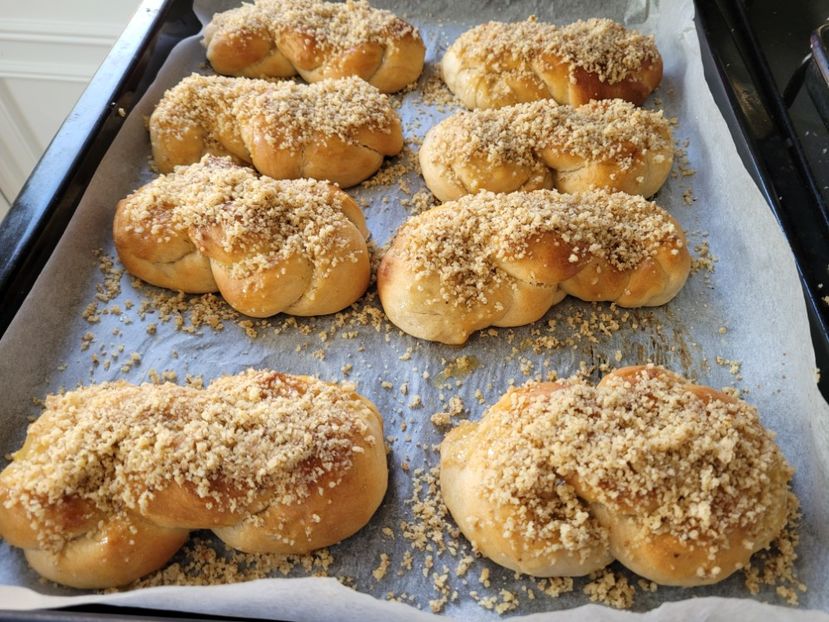 Mucenici de post cu nuca  - Culinare