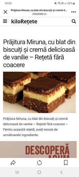 Screenshot_20220424-100335_Facebook - Prajitura Miruna cu blat din biscuiti si crema delicioasa de vanilie