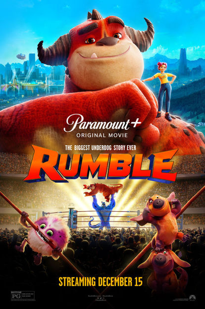 Rumble (2021) vazut de mine - 01 Ultimul film sau serial vizionat de tine