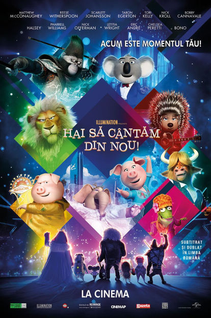 Sing 2 (2021) vazut de mine - 01 Ultimul film sau serial vizionat de tine