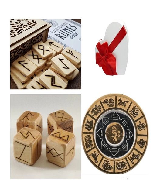 9 - rune set cadou amuleta de protectie sanatate si prosperitate engros