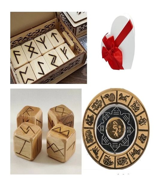 13 - rune set cadou amuleta de protectie sanatate si prosperitate engros