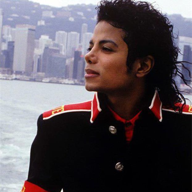 Rare-Classic-MJ-MICHAEL-JACKSON-Costume-Black-Informal-Military-CTE-Woolen-Clothing-Jacket-Outwear - Michael Jackson cute wallpapers