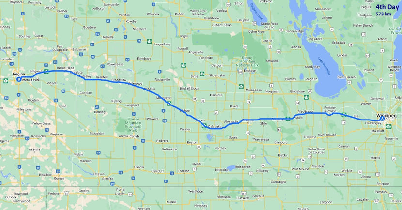 Day4 - Ottawa to Calgary by car