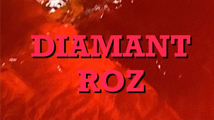 diamant roz - DIAMANT ROZ - orange -ilustratie - pentru ANDREEA BOSTANICA