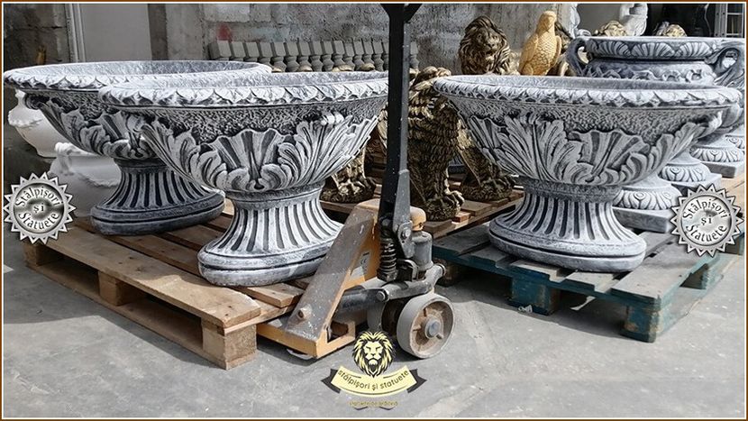 Image01792 - Decoratiuni de grădină din ciment alb și dioxid de titan