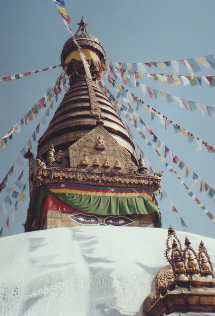 Kathmandu. Stupa Swayambhu - Nepal