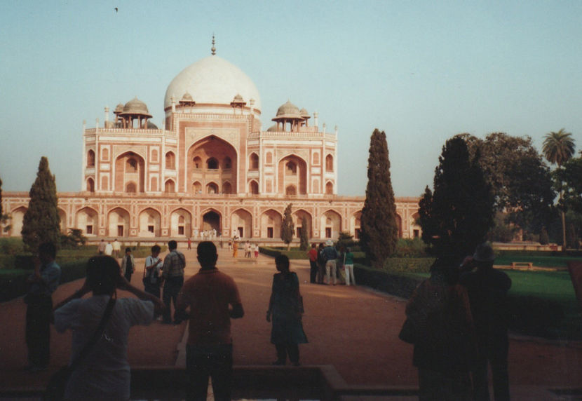 New Delhi Mormântul lui Humayun - India