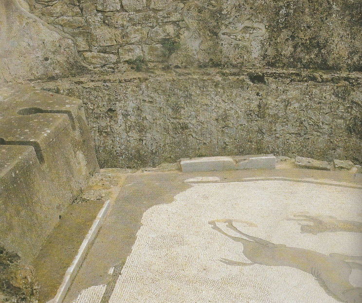 Piazza Armerina. Vila romană. Latrilele mici - Sicilia