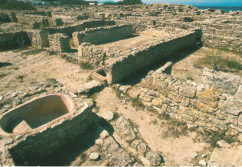 Kerkouane. Ruinele orașului punic - Tunisia