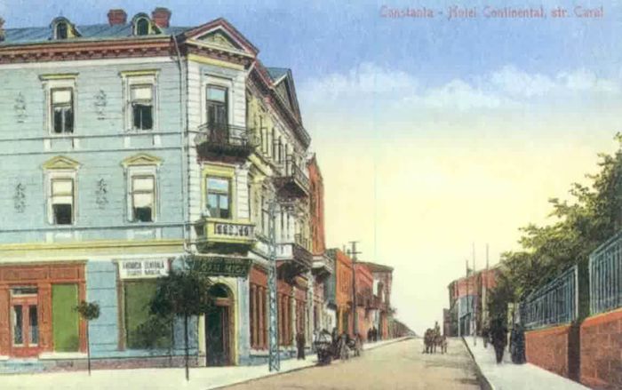 Hotel Continental 1918 - constanta ieri