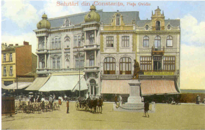 Piata Ovidiu 1912 - constanta ieri