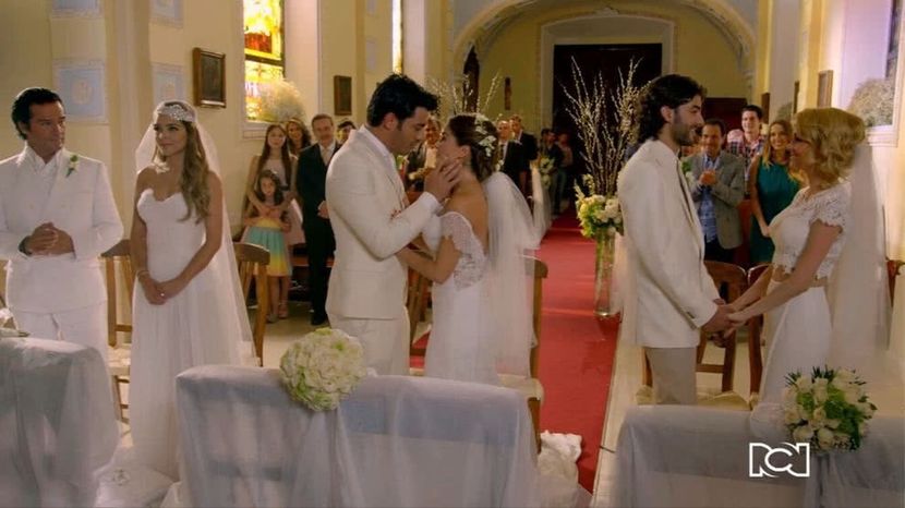 Casandra y Eduardo, Diana y Alejandro, Constanza y Emiliano - Bodas de telenovelas