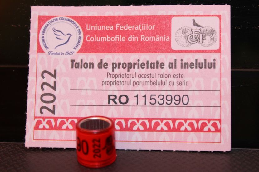 RO FCI 2O22 - COLECTIE  DE INELE   ROMANIA