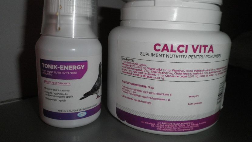 CALCIU VITA - TONIK ENERGY - MANCARE SI MEDICAMENTE PENTRU PORUMBEI