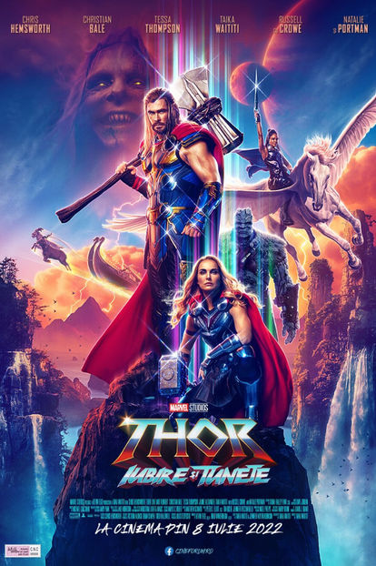 din 8 iul, Thor: Love and Thunder (2022) - Filme in curand 1