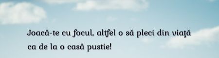  - Nu intra aici ca pun pariu ca te plictisesti !