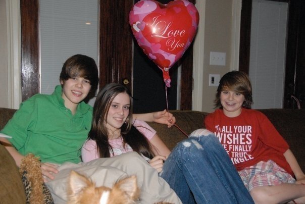 =^.^= Justin & Caitlin, Cristian =^.^= - 0_0 Justin si fratii Beadles 0_0