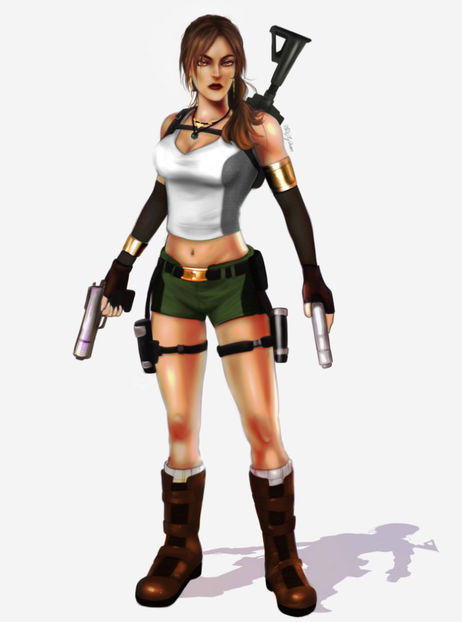  - Lara Croft-Desene