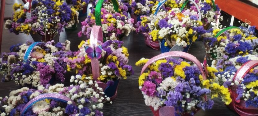  - Ornamente din flori uscate naturale 2022