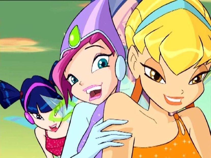 Musa, Tecna, Stella - Winx Club
