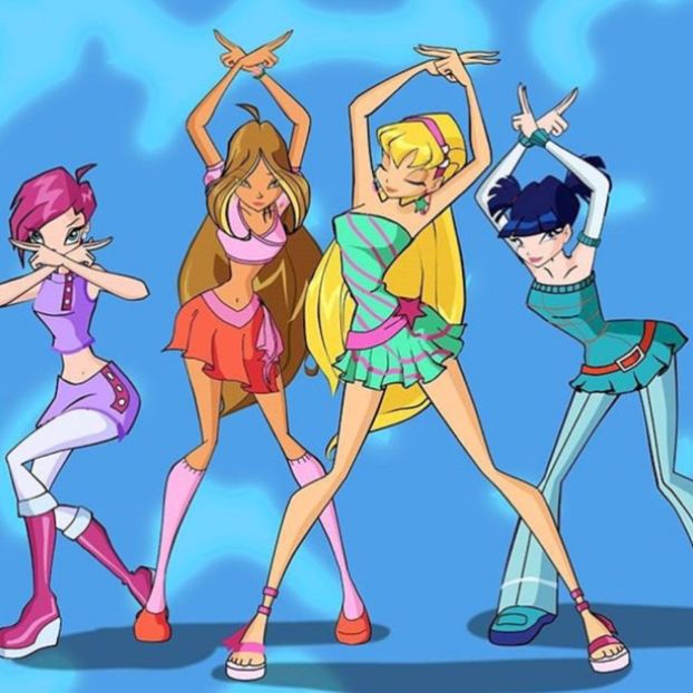 Tecna, Flora, Stella, Musa - Winx Club