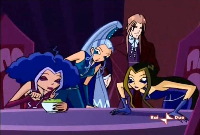 Trix and Valtor - Winx Club