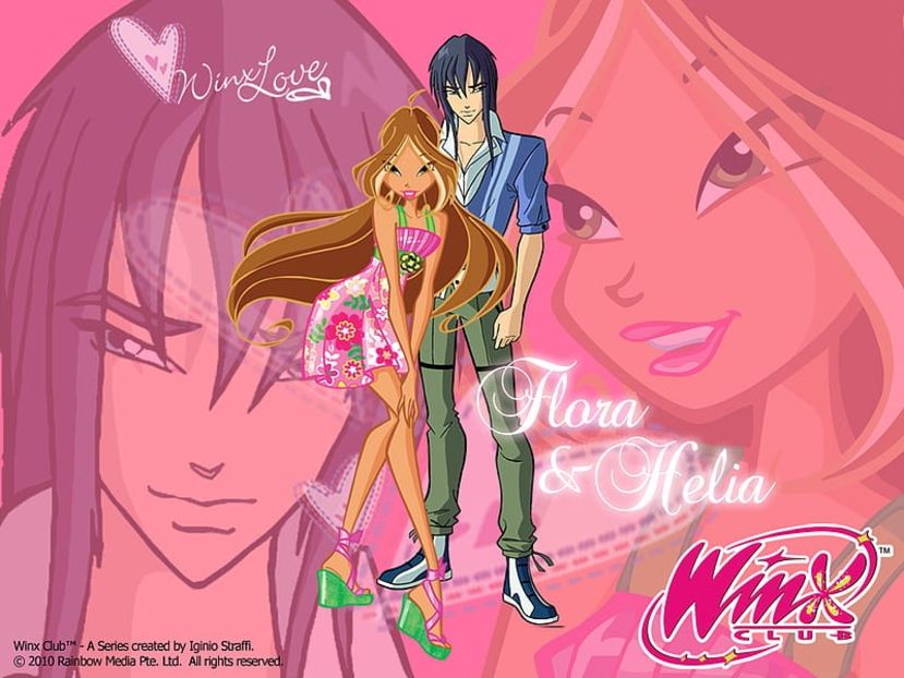 Flora and Helia - Winx Club
