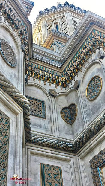 w-Curtea de Arges,Biserica-Detaliu - LOCURI DIN ROMANIA - PLACES FROM ROMANIA