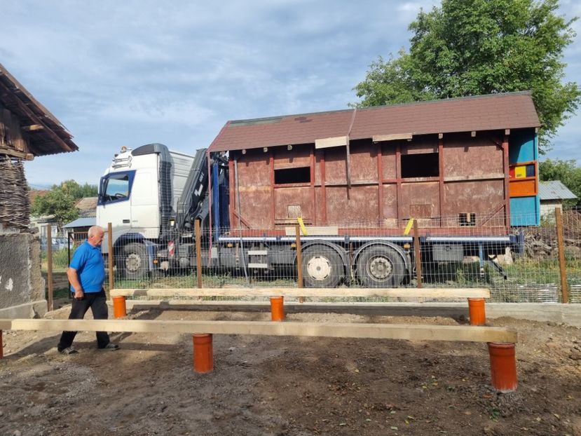 PREGATIREA PENTRU DESCARCARE - VOLIERA RELOCATA