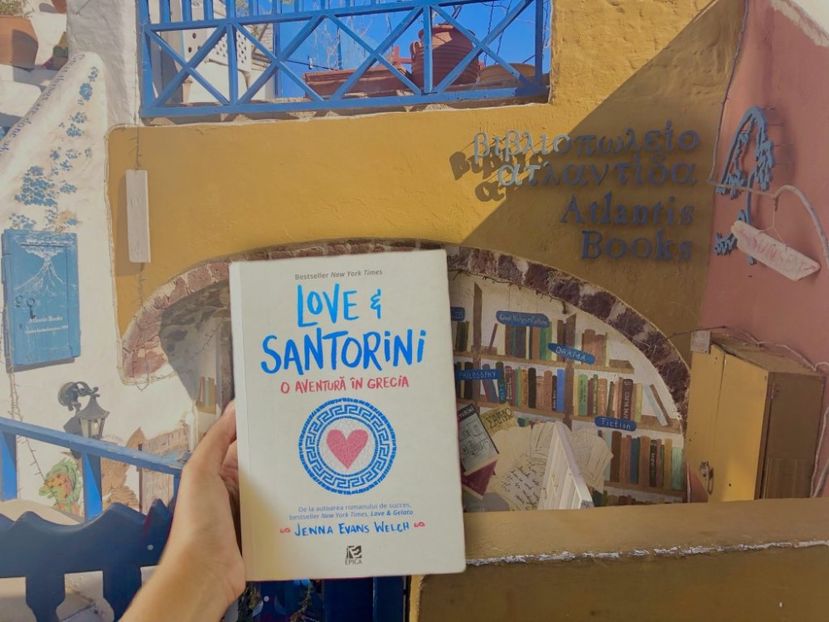 Love and Santorini O aventura in Grecia - Cărți romantice