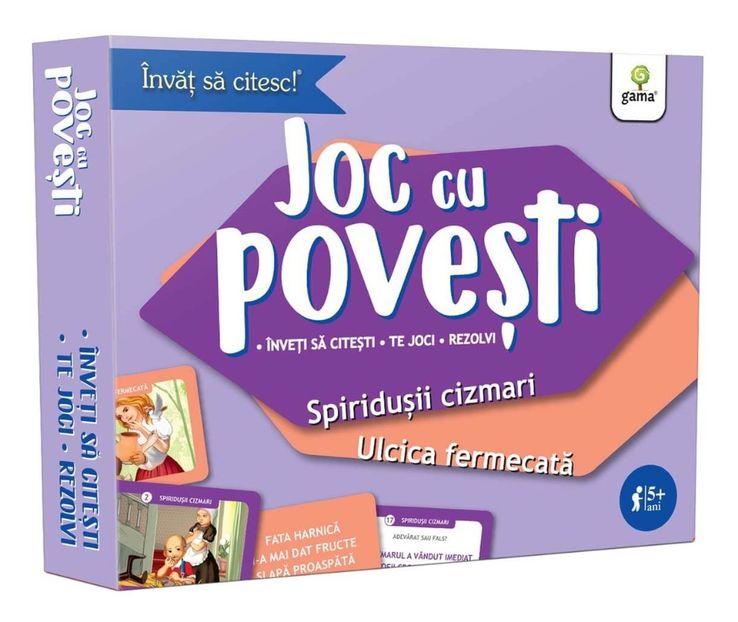 Spiridușii cizmari • Ulcica fermecată | 5-7 ani - Carduri pentru învățarea citirii 5-7 ani