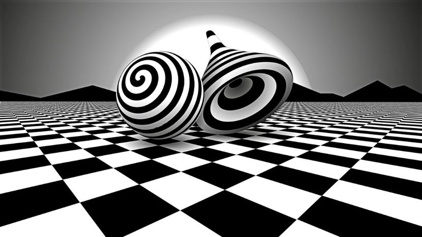 Black White illusion - Annyeonghaseyo !