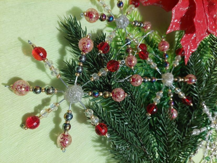 Stelute de agatat - Decor pentru bradul de Craciun
