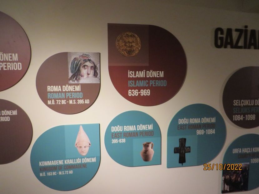  - 6 Gazientep - Muzeu Arheologie