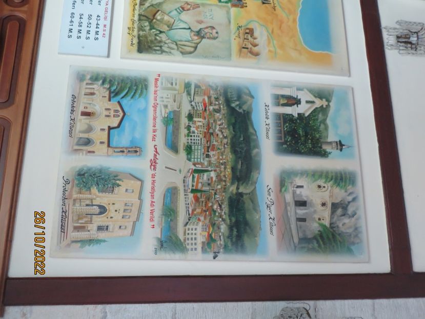  - 7 Antakya - Biserica pestera- Muzeu Arheologie Hatay