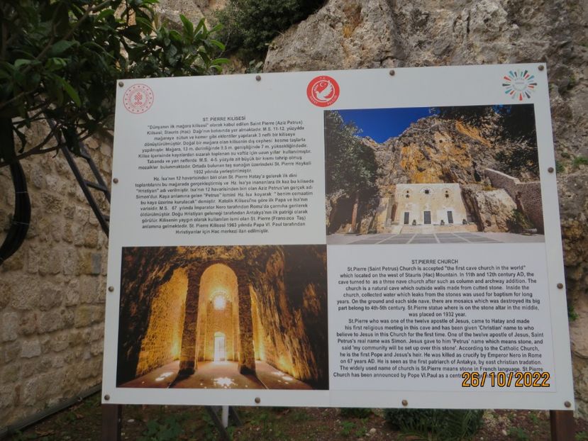  - 7 Antakya - Biserica pestera- Muzeu Arheologie Hatay