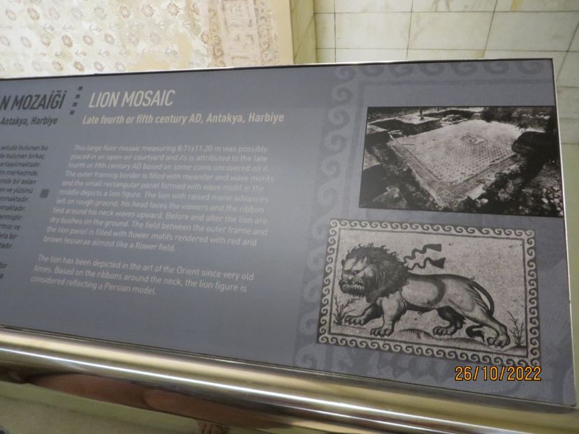  - 7 Antakya - Biserica pestera- Muzeu Arheologie Hatay