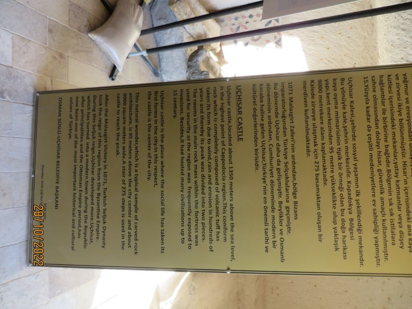  - 9 Oras subteran Kaymakli - Cappadocia