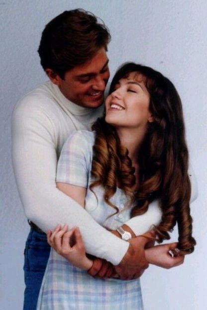 Maria y Luis Fernando - Protagonistas de telenovelas