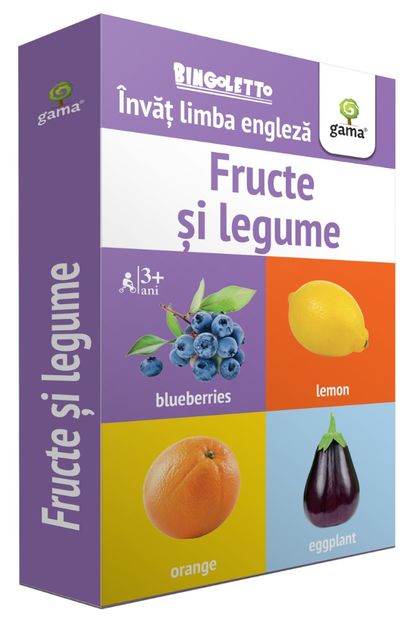 Fructe și legume | 3-7 ani - Bingoletto 3-7 ani